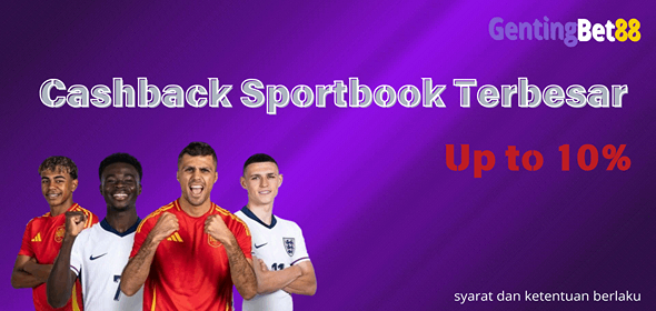 Cashback SportBook Up To 10%